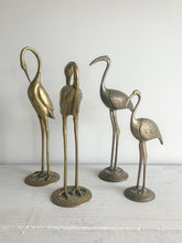 Load image into Gallery viewer, Pair of Brass Birds