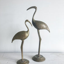 Load image into Gallery viewer, Pair of Brass Birds