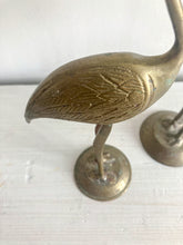 Load image into Gallery viewer, Pair of Brass Birds