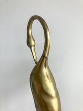 Load image into Gallery viewer, Pair of Brass Herons