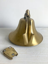 Load image into Gallery viewer, Large Solid Brass Ship Bell - Wall Mount