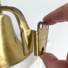 Load image into Gallery viewer, Large Solid Brass Ship Bell - Wall Mount