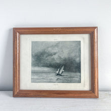 Load image into Gallery viewer, Framed Neutral Ship Print