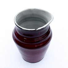 Load image into Gallery viewer, Ceramic Pitcher - Burgundy