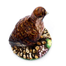 Load image into Gallery viewer, Vintage Quail Porcelain Figurine