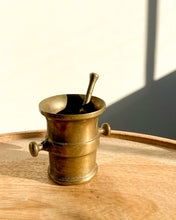 Load image into Gallery viewer, Brass Mortar and Pestle