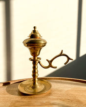 Load image into Gallery viewer, Mid-Century Brass Oil Lamp