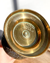 Load image into Gallery viewer, Etched Brass Vase #2