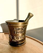 Load image into Gallery viewer, Bronze Edict of 1240 Mortar and Pestle
