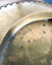 Load image into Gallery viewer, Brass Footed Centerpiece Bowl