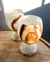 Load image into Gallery viewer, Onyx Marble Stone Goblets