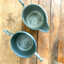 Load image into Gallery viewer, Pewter Sugar and Creamer Set