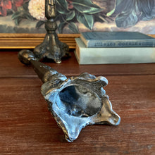 Load image into Gallery viewer, Antique Spelter Ornate Candlesticks - Set of 2