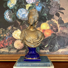 Load image into Gallery viewer, Porcelain Limoges-Style Marie Antoinette Bust