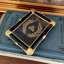 Load image into Gallery viewer, Vintage Framed Embroidered Bumble Bee