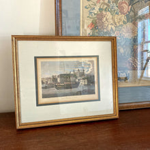 Load image into Gallery viewer, Vintage London Print in Gilded Frame