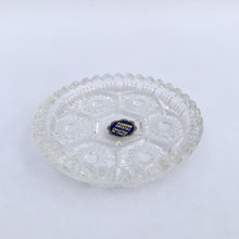 Load image into Gallery viewer, Diamond Coaster Ashtray Crystal Cut Glass Vintage 1983 Made In Italy - Set of 4
