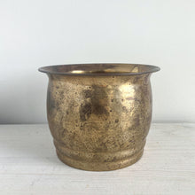 Load image into Gallery viewer, 6&quot; Brass Planter
