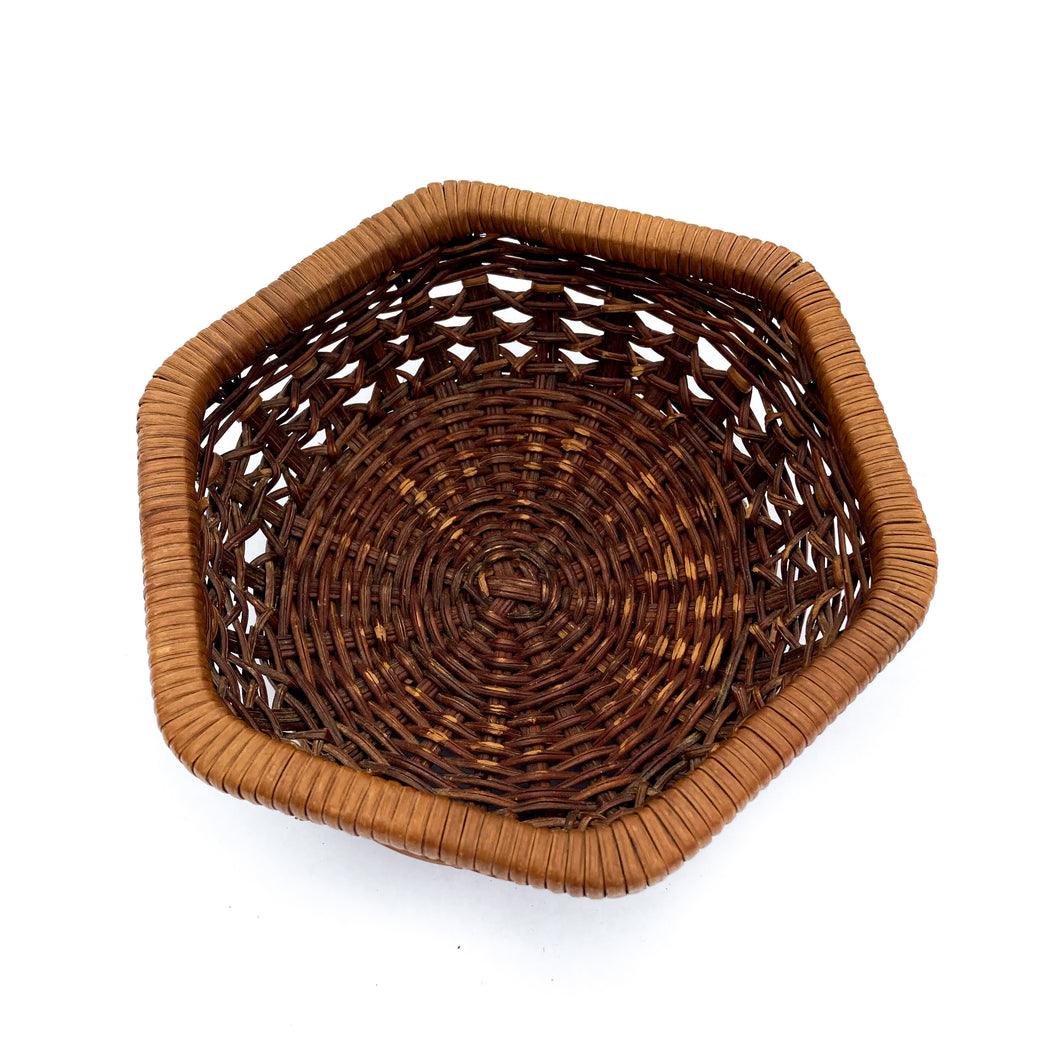 Hexagon Woven Basket