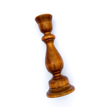 Load image into Gallery viewer, Single Wood Turned Candlestick
