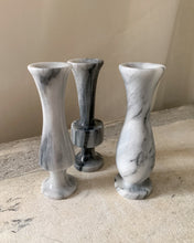 Load image into Gallery viewer, Vintage Marble Bud Vase Trio
