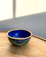 Load image into Gallery viewer, Gold Rimmed Cloisonne Bowl
