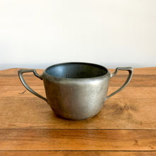Load image into Gallery viewer, Pewter Sugar and Creamer Set
