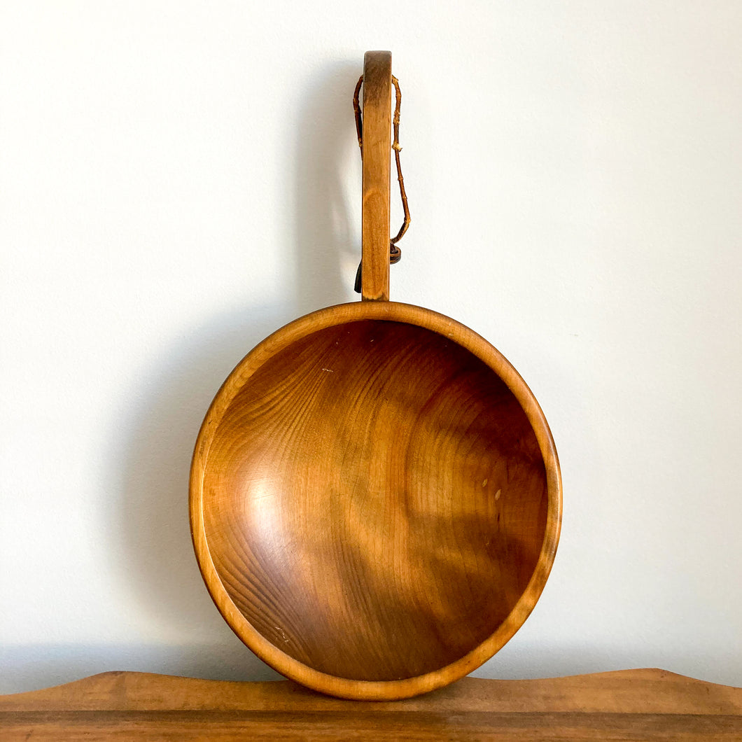 Stoware Hanging Wooden Bowl