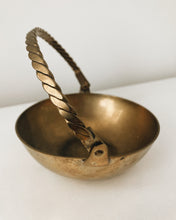 Load image into Gallery viewer, Brass Bowl with Handle
